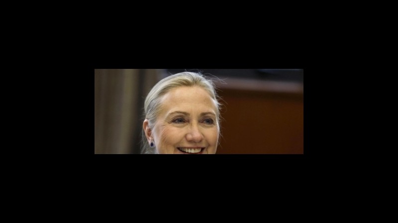 Hillary Clinton dimessa, la Casa Bianca nel 2016 a 4,50