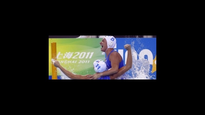 Pallanuoto: la medaglia d’oro per il Setterosa vale 4,50