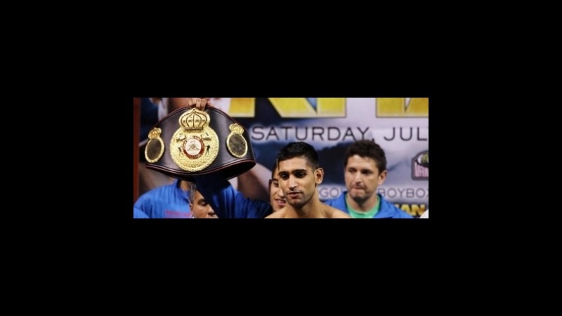 Boxe: Khan ancora campione, ma contro Mayweather parte da sfavorito