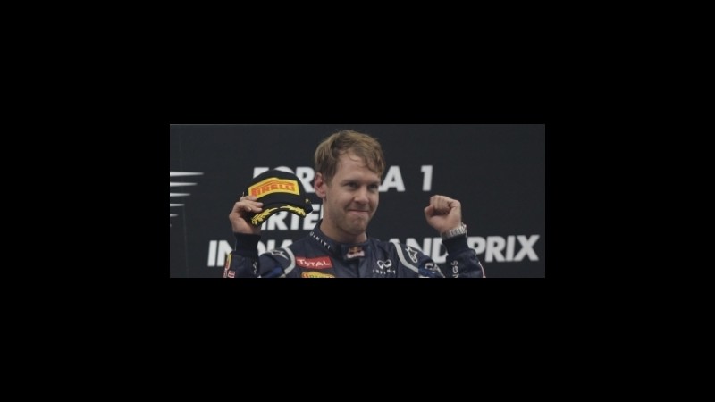 F1, Gp d’India: Vettel a +13 su Alonso, il titolo mondiale a 1,16
