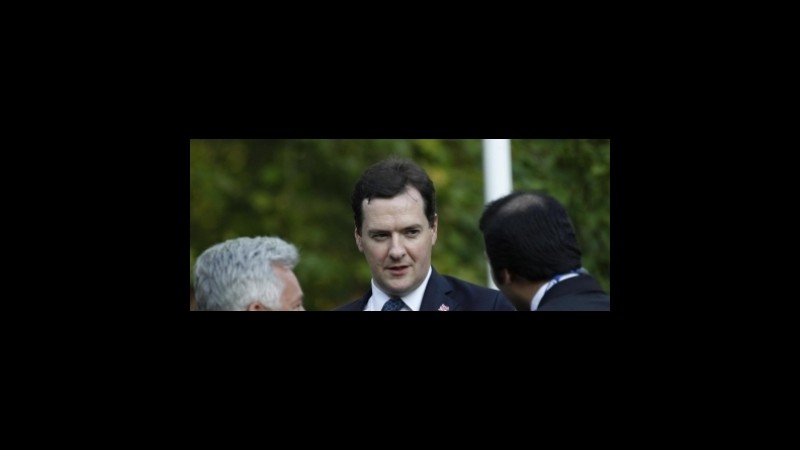 Crisi economica: in lavagna l’addio del cancelliere Osborne