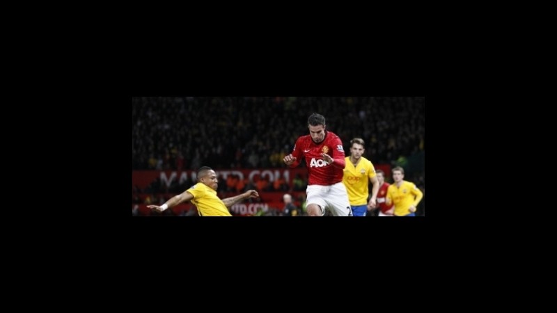 Premier, Van Persie a digiuno: per i bookmaker una rete allo Stoke a 1,80