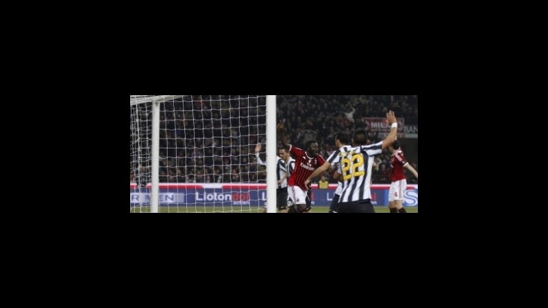 Coppa Italia: Juve-Milan, Conte batte Allegri in quota