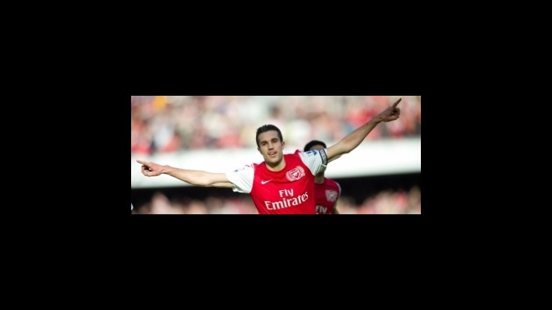 Van Persie super con il Liverpool, per i bookie lascerà l’Arsenal a fine stagione