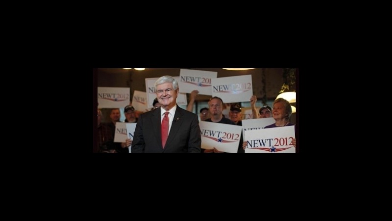Usa, primarie repubblicane: Gingrich vince in South Carolina, la nomination a 7,00
