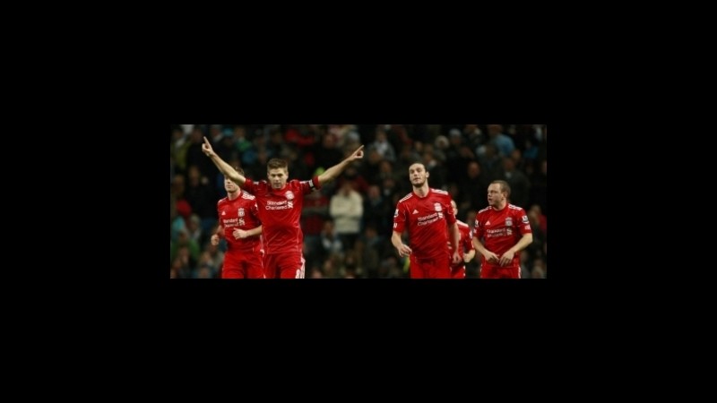 Carling Cup: City ko, ora il Liverpool è favorito a 1,62