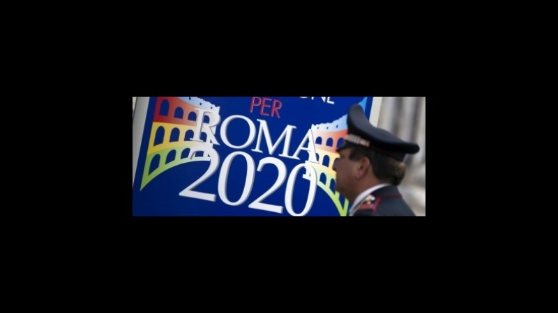 Olimpiadi 2020, oggi la candidatura di Roma al governo: l’assegnazione a 3,80