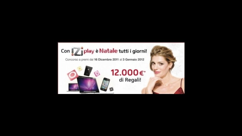 Concorso a Premi, dal 16 dicembre al 3 gennaio Iziplay mette in palio 12.000 euro in premi