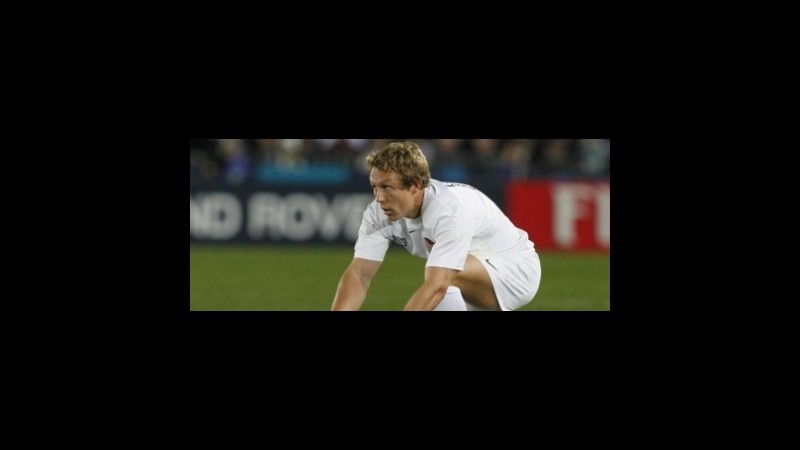 Rugby, Gb: Jonny Wilkinson lascia la Nazionale, i bookie prevedono un futuro da allenatore
