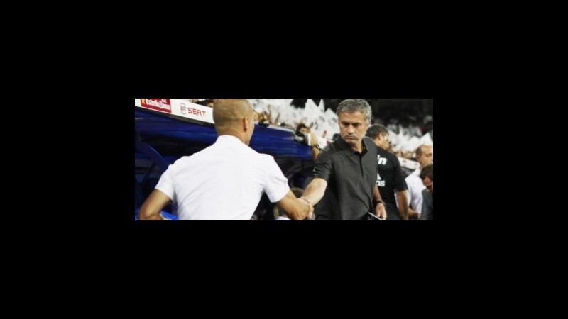 Real-Barça, Mourinho: sfatare il tabù e allungare su Guardiola si gioca a 2,40