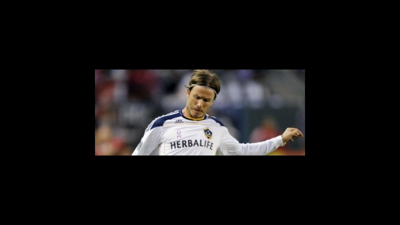 Beckham sogna gli Europei 2012, il ritorno in Nazionale a 1,33