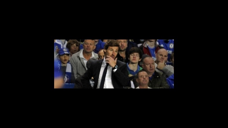 Premier: flop Chelsea, i bookie scommettono sull’addio di Villas Boas a fine stagione
