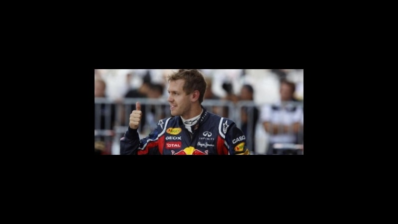Gp Giappone: Vettel a un passo dal titolo, successo a Suzuka a 1,55