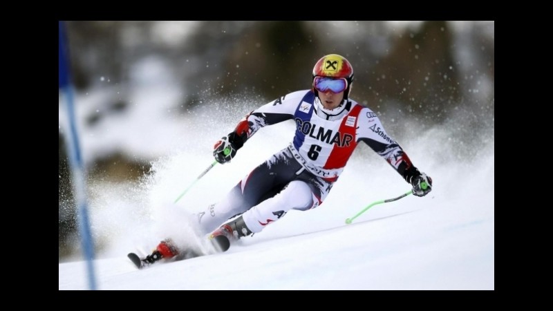 Hirscher: un’altra vittoria in Val d’Isère a 1,90