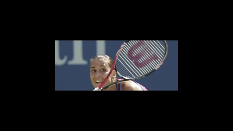 Tennis, Us Open: Pennetta a 2,10 con la Peng