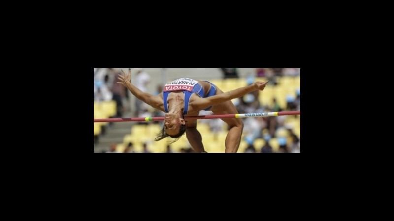 Mondiali atletica: salto in alto, una medaglia alla Di Martino si gioca a 1,95