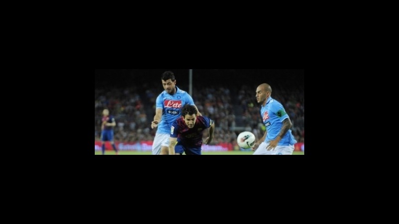 Champions League, l’incrocio Barça-Napoli a 6,75