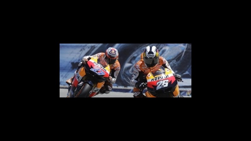 Moto Gp, Indianapolis: in quota è testa a testa Stoner-Pedrosa