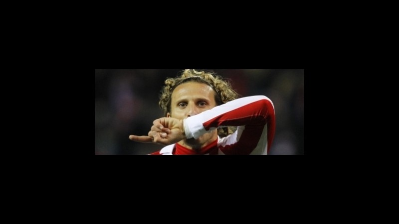 Forlan-Inter, la quota crolla a 1,16