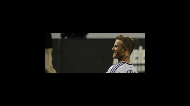 Londra 2012, Beckham in campo con la Nazionale inglese a 1,50