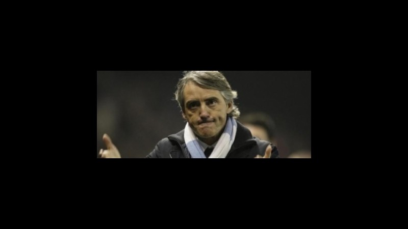 Premier: crollo City, l’addio di Mancini e Balotelli si gioca a 1,83