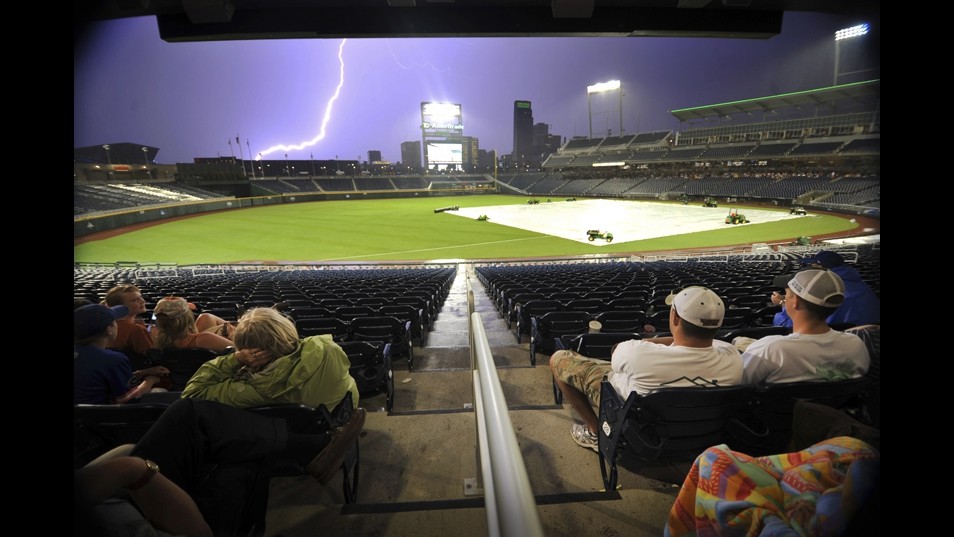Tempesta sul baseball