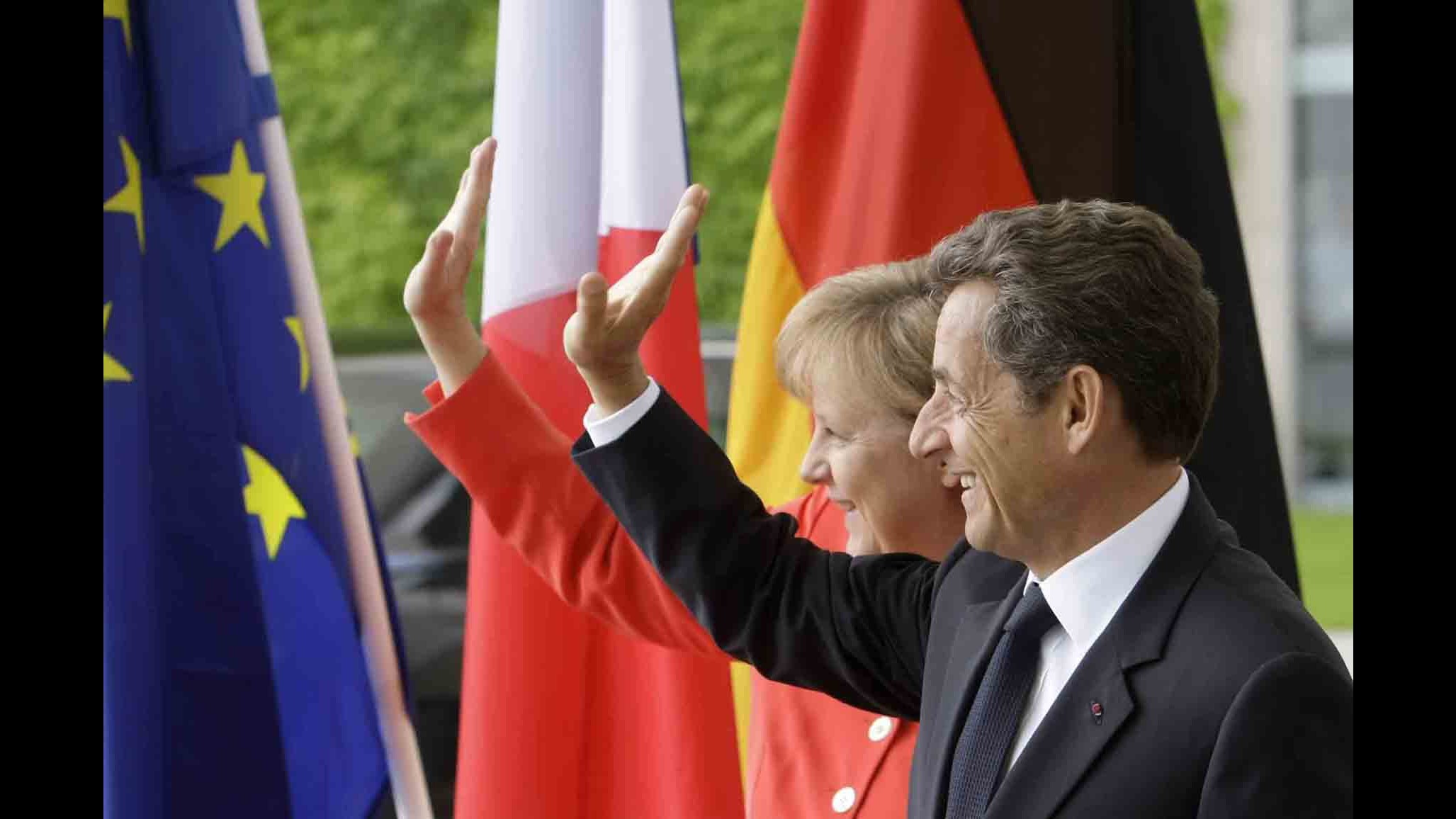 Vertice Sarkozy-Merkel sulla Grecia
