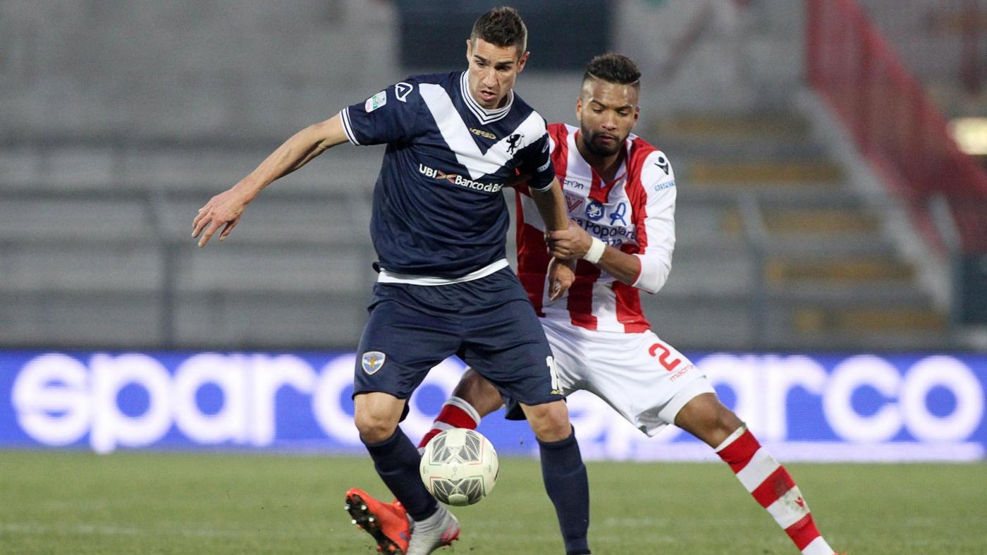 Doppietta di Caracciolo regala al Brescia vittoria contro Vicenza