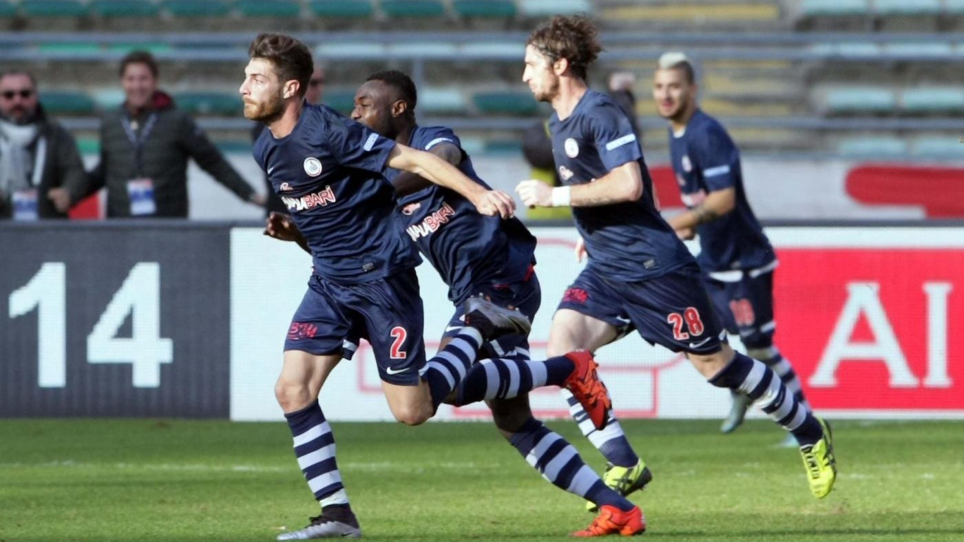 Bari-Perugia finisce 1-0, decide Sabelli