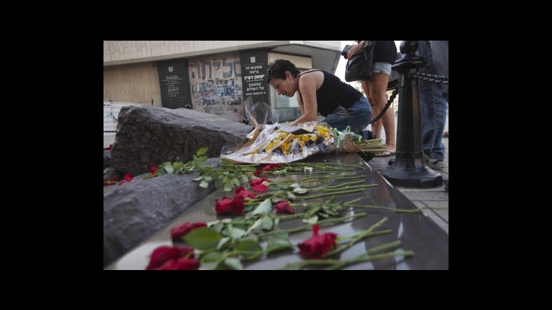 Israele, profanato monumento Rabin: protesta scambio Shalit-detenuti