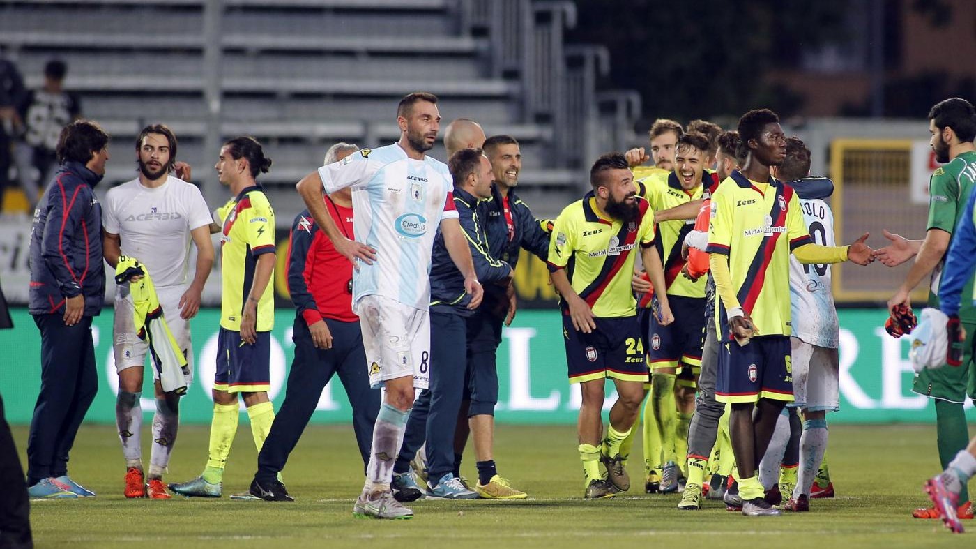 Crotone sconfigge l’Entella: 2-1 a Chiavari