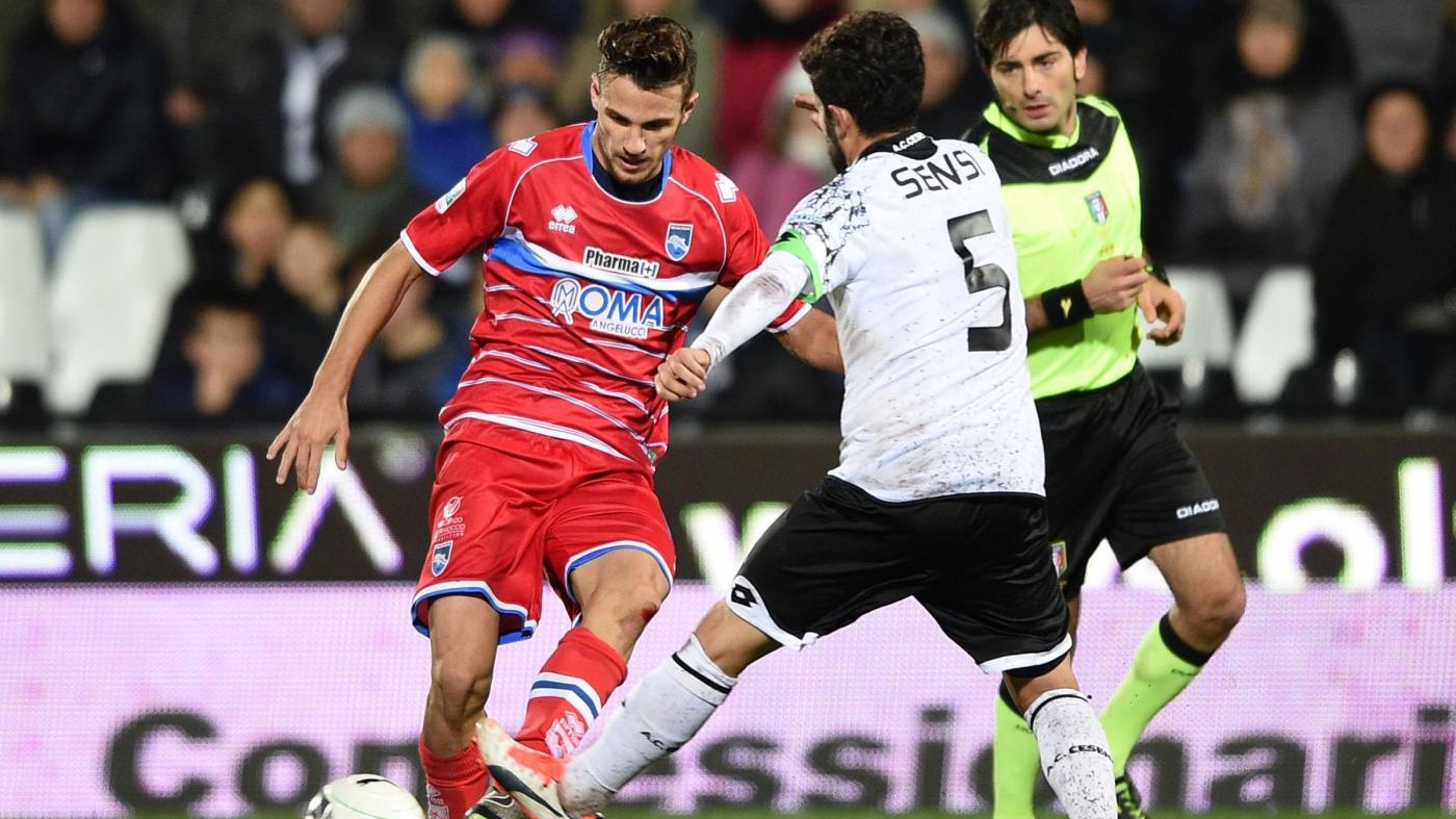 Serie B, Cesena-Pescara 1-0: romagnoli quarti