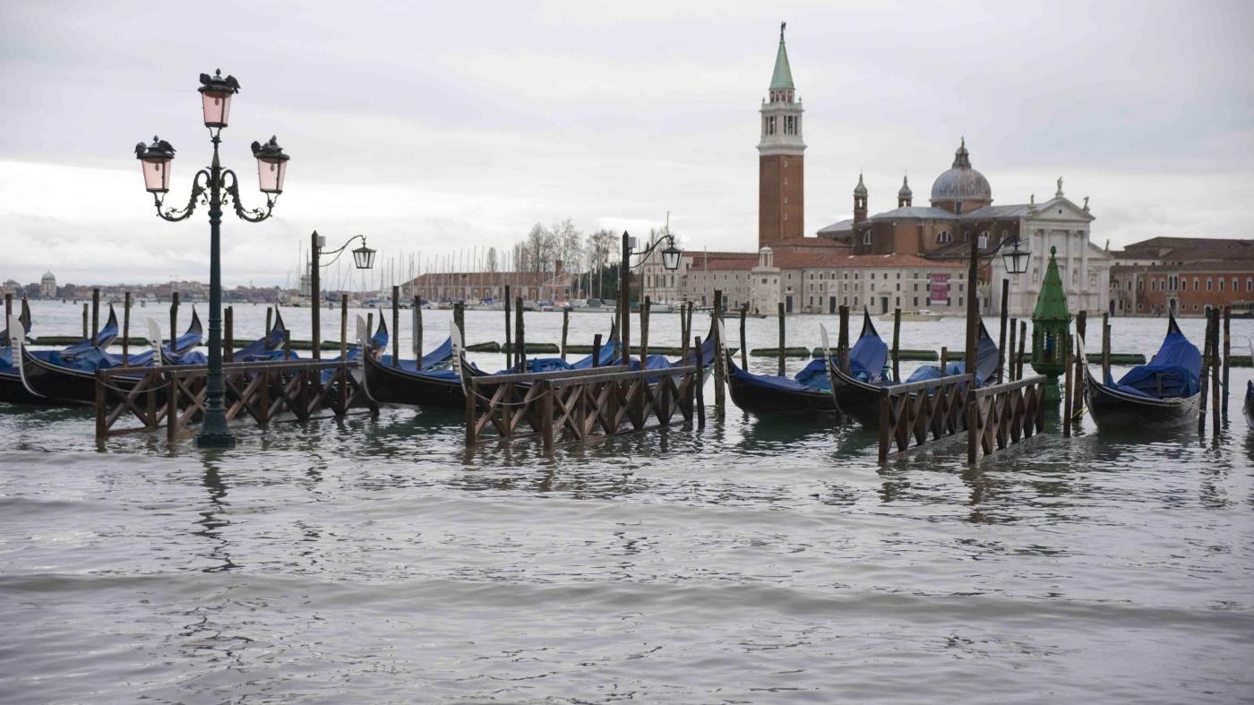 Venezia, registrata marea di 102 centimetri