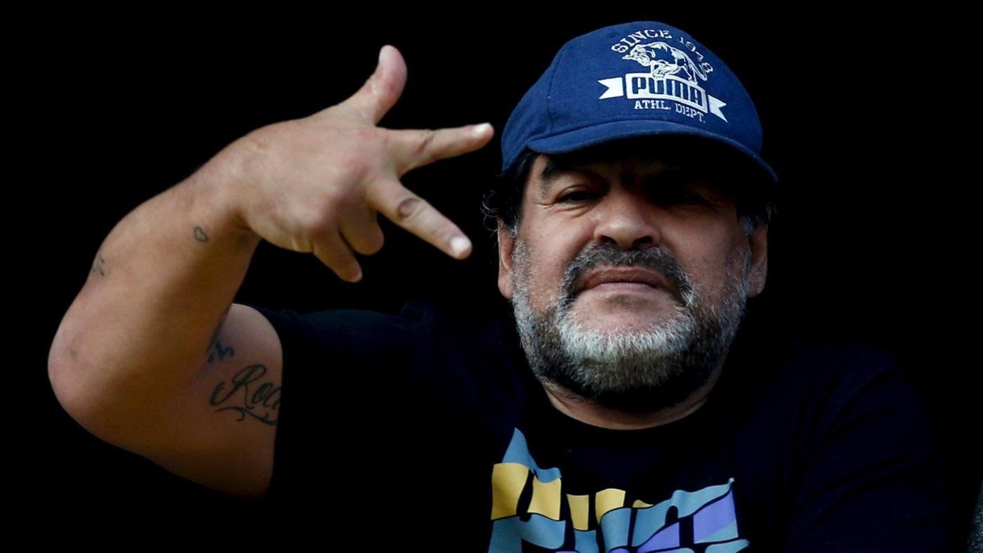 Maradona esulta con il Napoli: Ora voglio lo scudetto