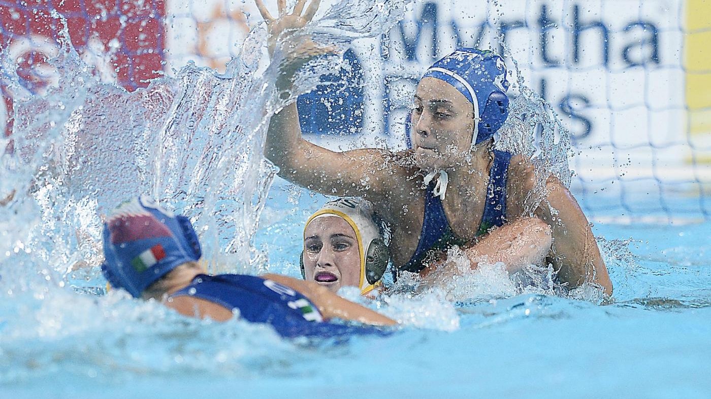Pallanuoto, Europei donne: Setterosa travolge la Serbia 19-3