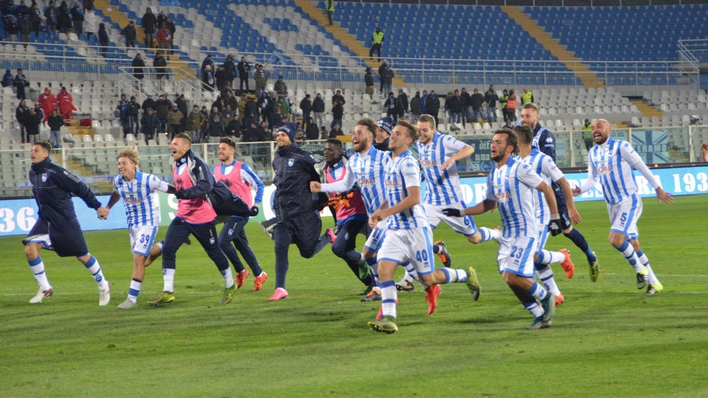 Serie B, Pescara batte Livorno 2-1: quinta vittoria consecutiva
