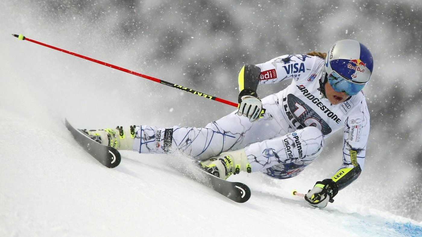 CdM Sci, Vonn davanti a tutti nella libera di Cortina