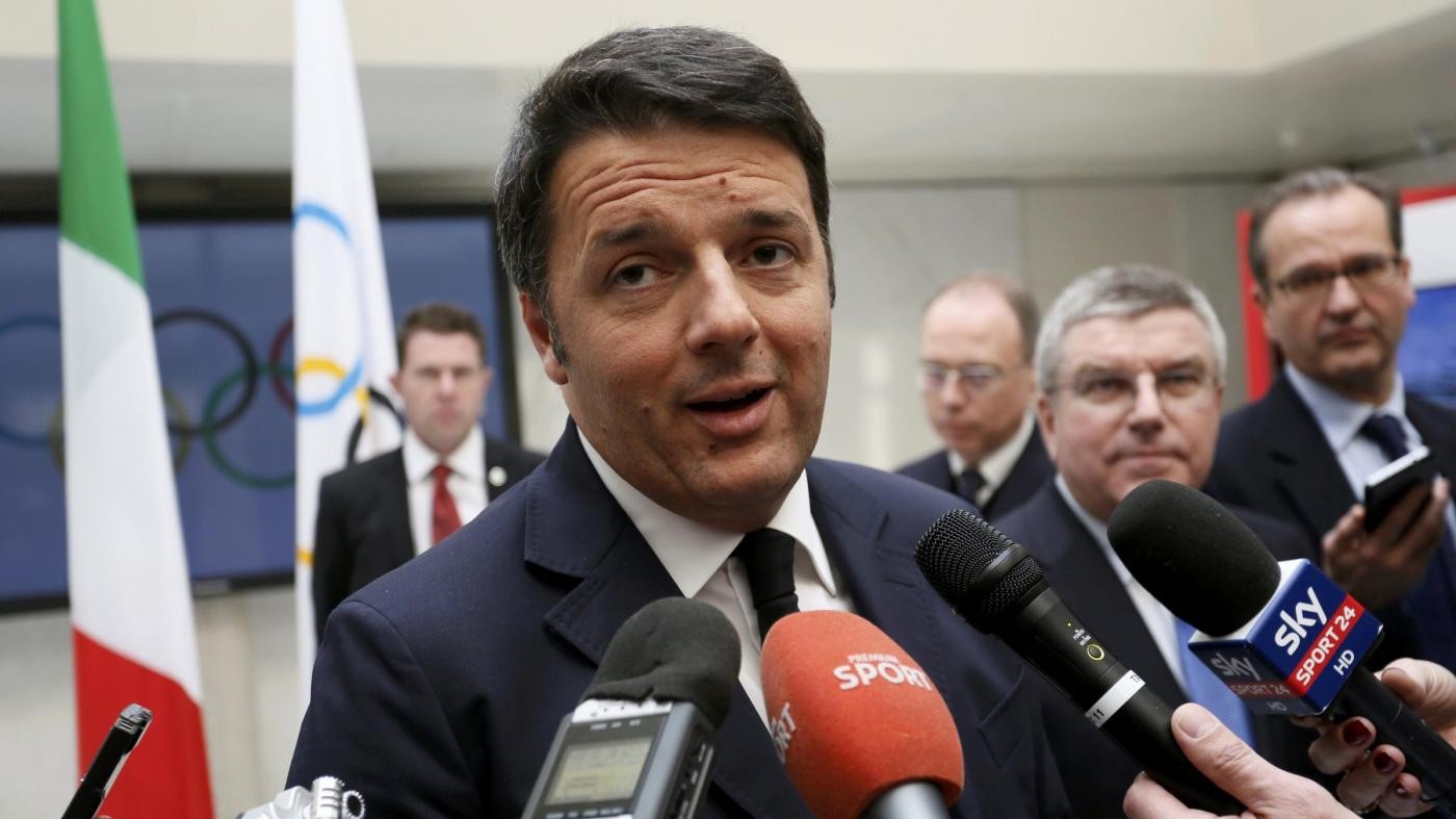 Roma 2024, Renzi al Cio promuove candidatura