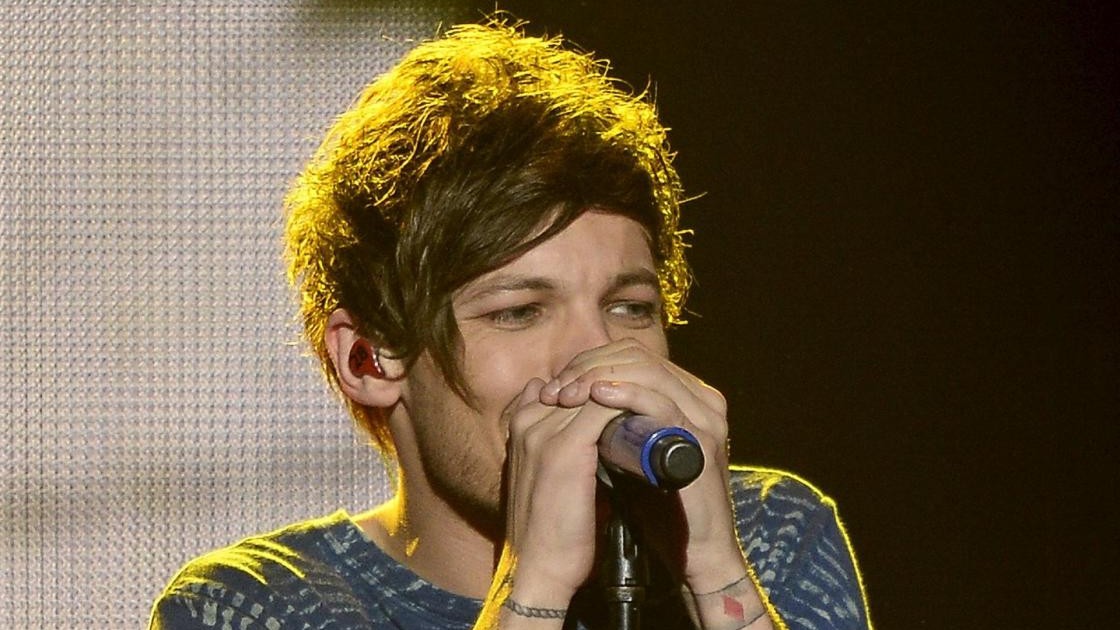Fiocco azzurro per Louis Tomlinson dei One Direction