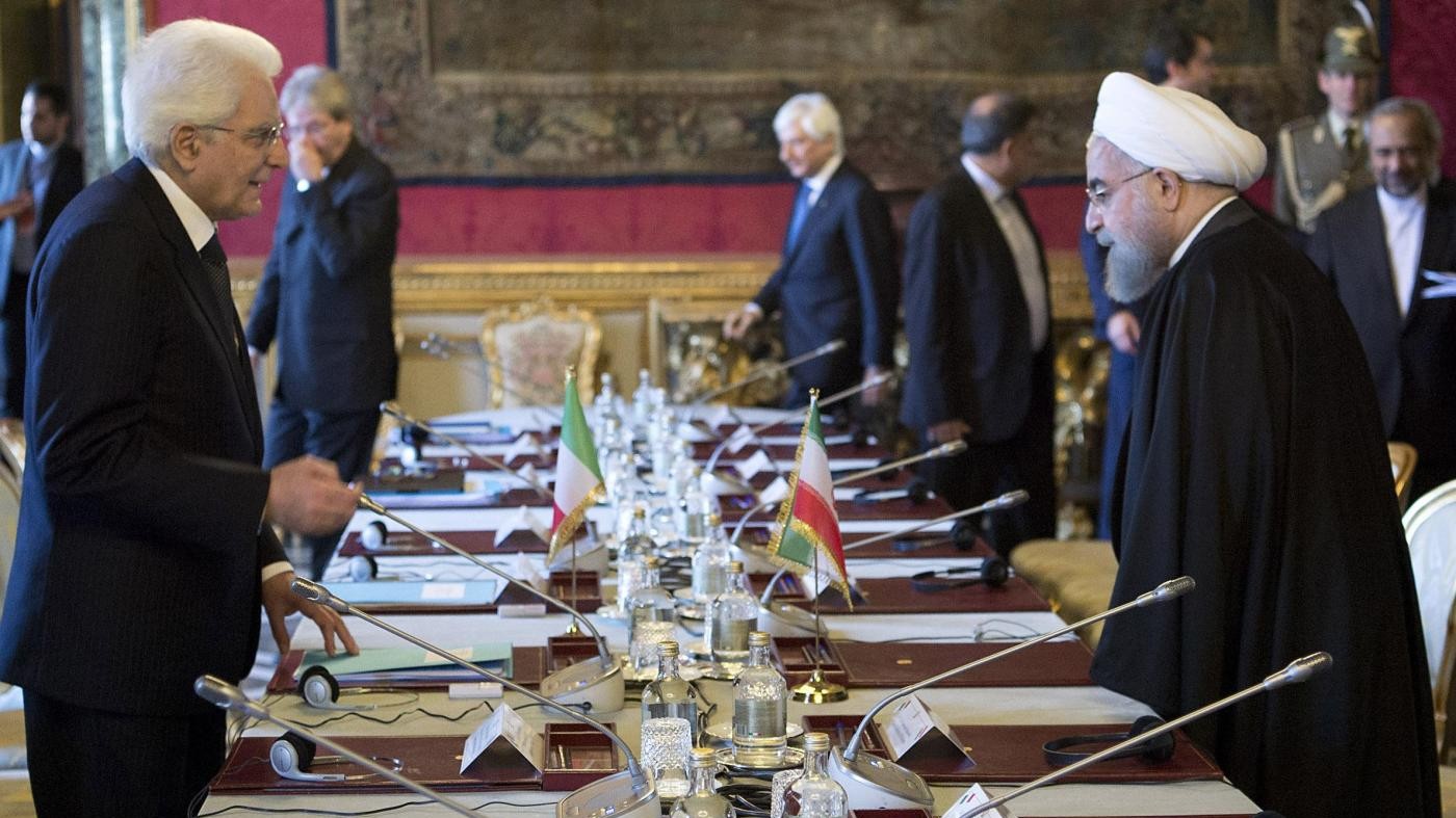 Italia-Iran, da visita Rouhani accordi imprese da 15-17 miliardi