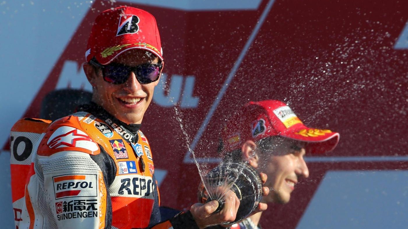 MotoGp,  Marquez: Parlare con Rossi?Non è ancora ora