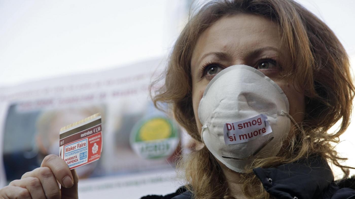Smog,  a Roma superato limite Pm10 anche con targhe alterne