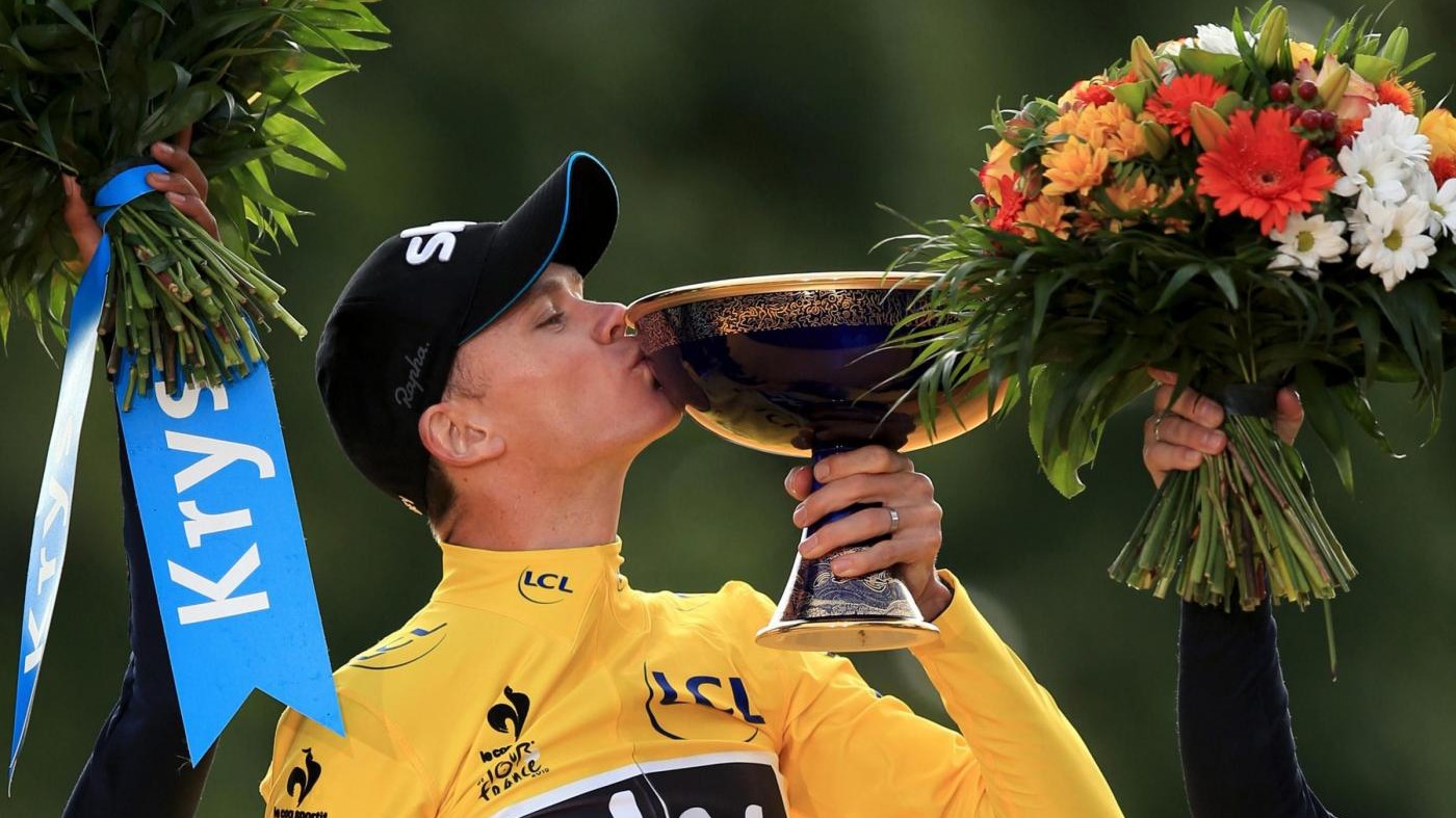 Ciclismo, Froome insignito dell’Ordine dell’Impero Britannico