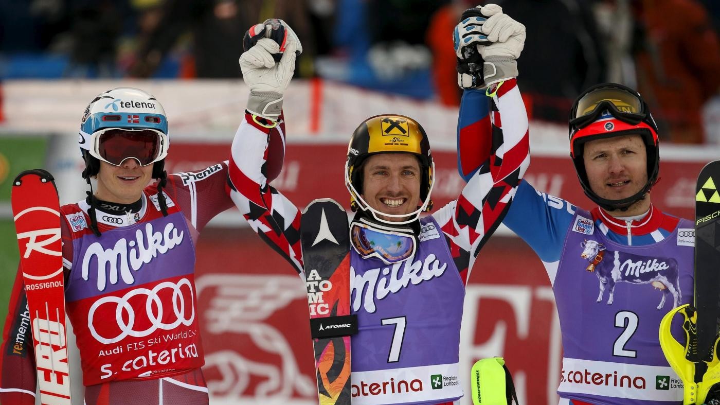 CdM Sci: Hirscher vince slalom maschile a Santa Caterina