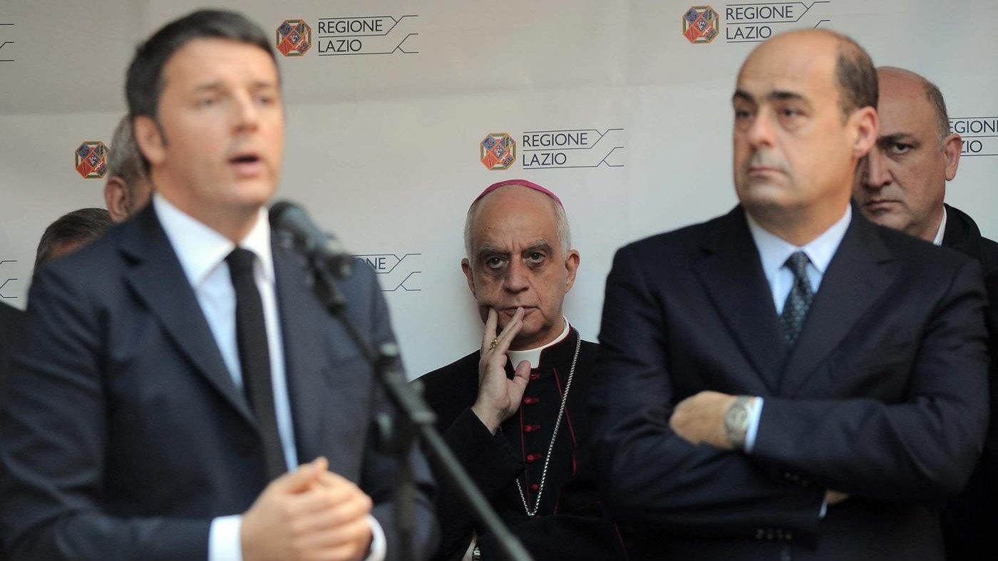 Giubileo, Zingaretti inaugura pronto soccorso S.Spirito con Renzi