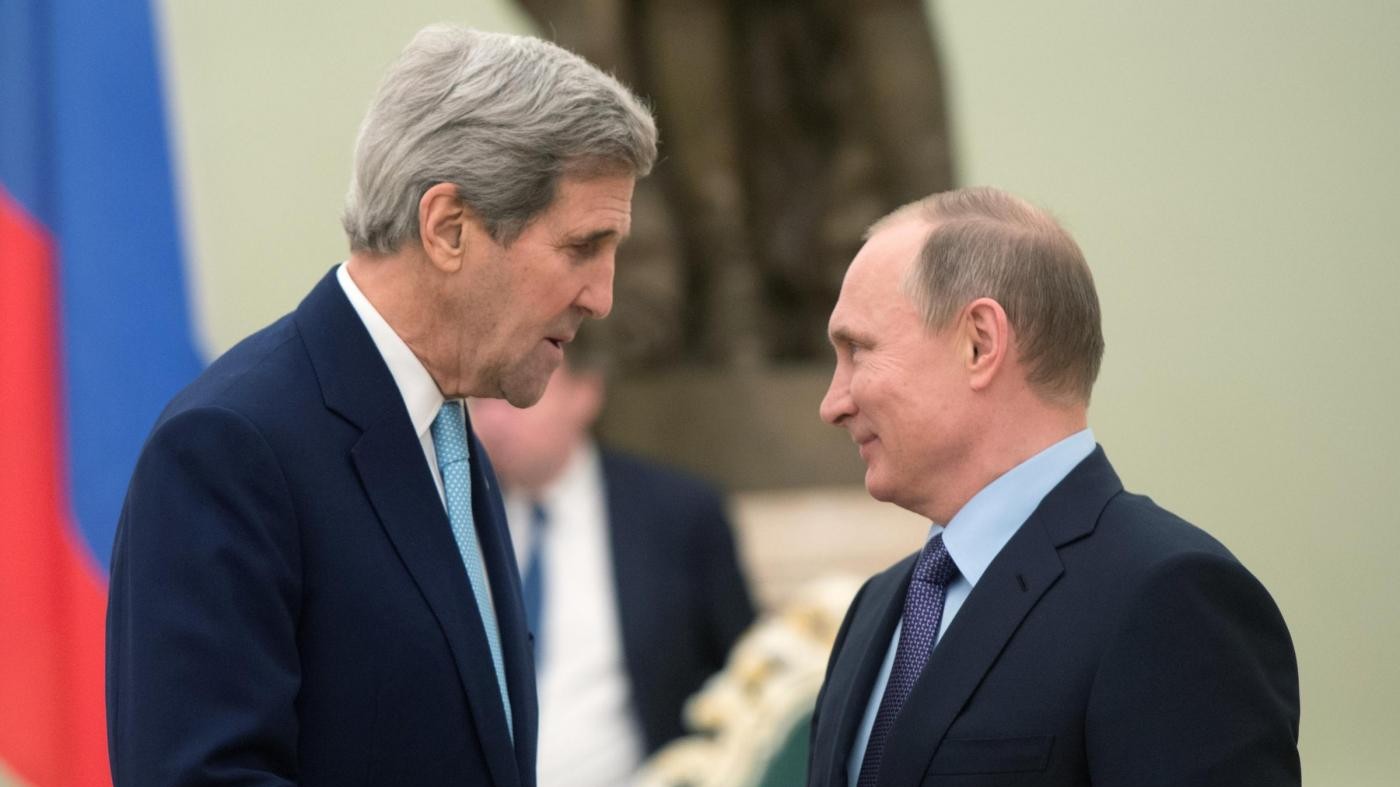 Siria, Putin a Kerry: Cerchiamo con Usa soluzione a crisi