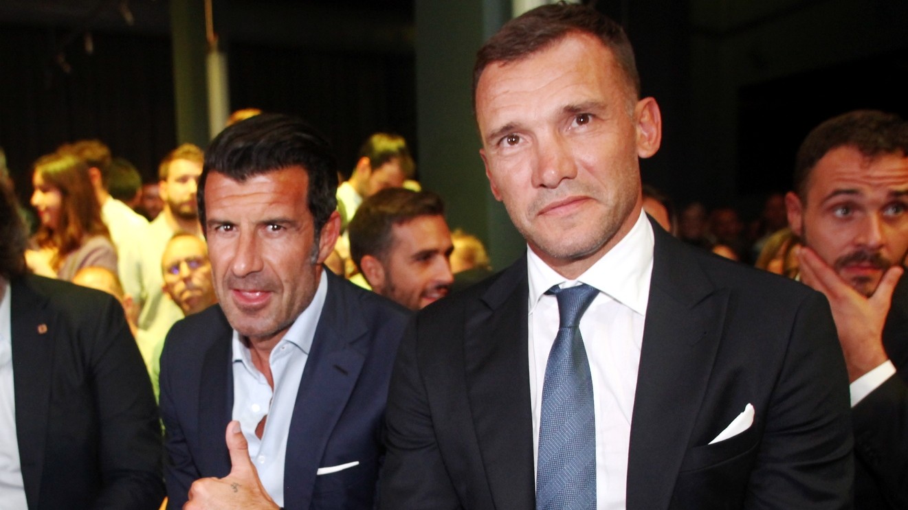 Dazn online in Italia. Shevchenko e Figo nella squadra degli opinionisti