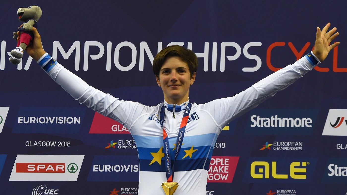 Europei, ciclismo pista: Confalonieri è oro nella corsa a punti
