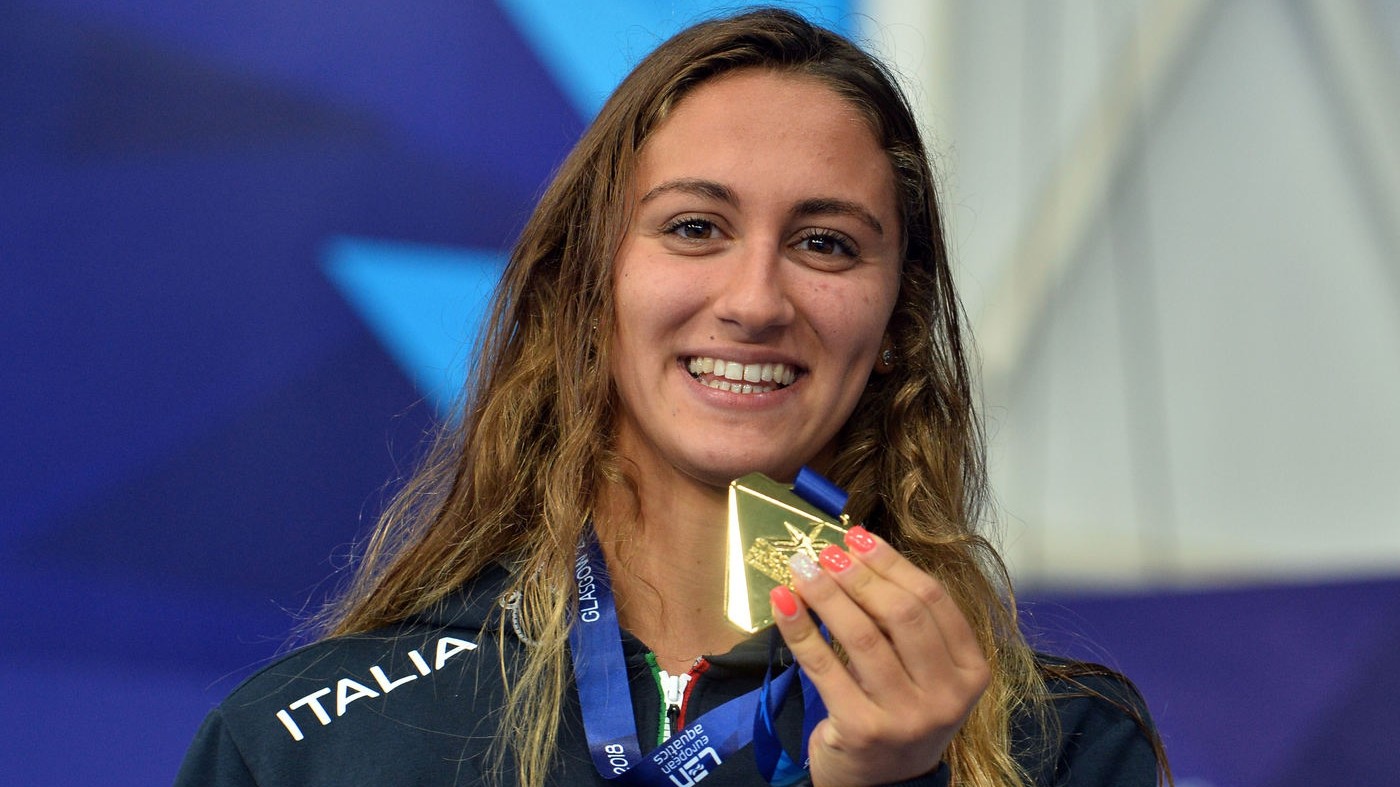 Simona Quadarella trionfa nei 1500. Zofkova, bronzo nei 100 dorso