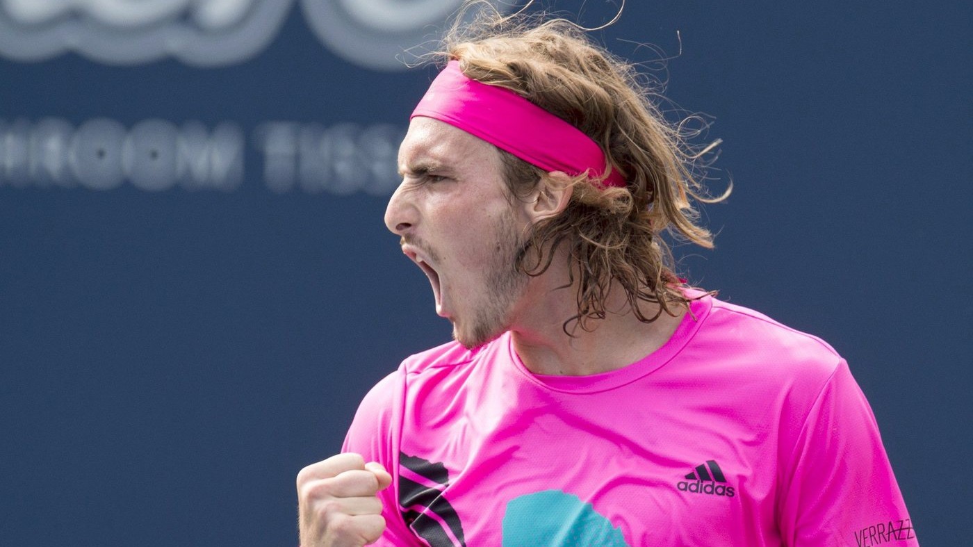 Tennis, a Toronto Tsitsipas fa fuori Djokovic. Halep ok a Montreal